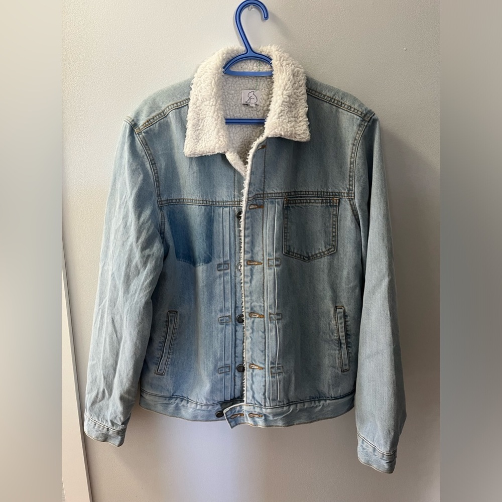Kuwallatee Large Jean Jacket Lined